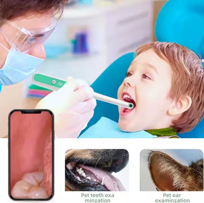 Caméra Dentaire intra-orale Orale Inspection de Surveillance de la Lumière LED HD pour Dentiste Vidéo Disponible sur IOS et Android