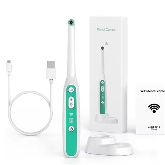 Caméra Dentaire intra-orale Orale Inspection de Surveillance de la Lumière LED HD pour Dentiste Vidéo Disponible sur IOS et Android