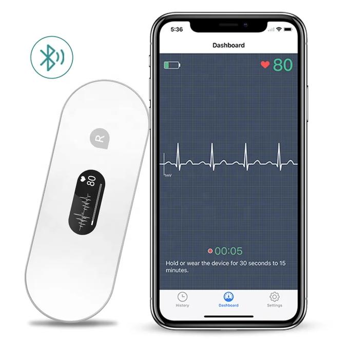 Moniteur de fréquence ECG portable dynamique cardiaque DuoEK S , Bluetooth