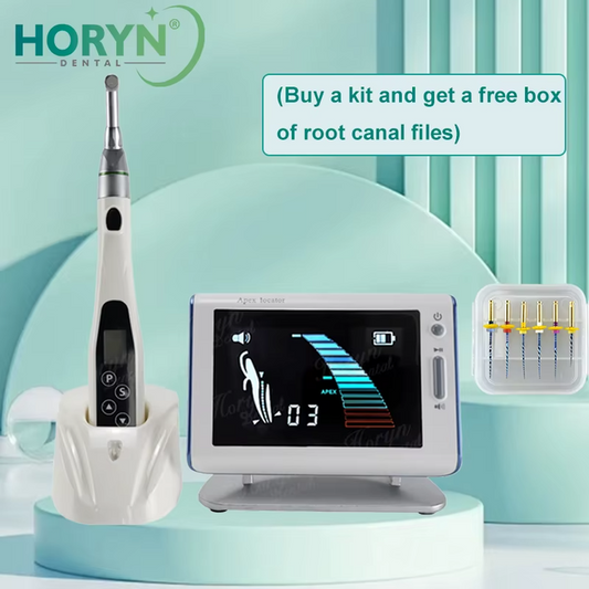 Pack Endomoteur dentaire sans fil avec localisateur d'apex, moteur à distance, endodontique