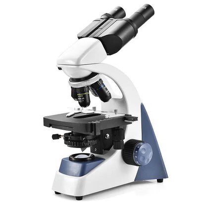Microscope Binoculaire Numérique – Objectifs Achromatiques 4× | 10× | 40× | 100×, Éclairage LED Réglable